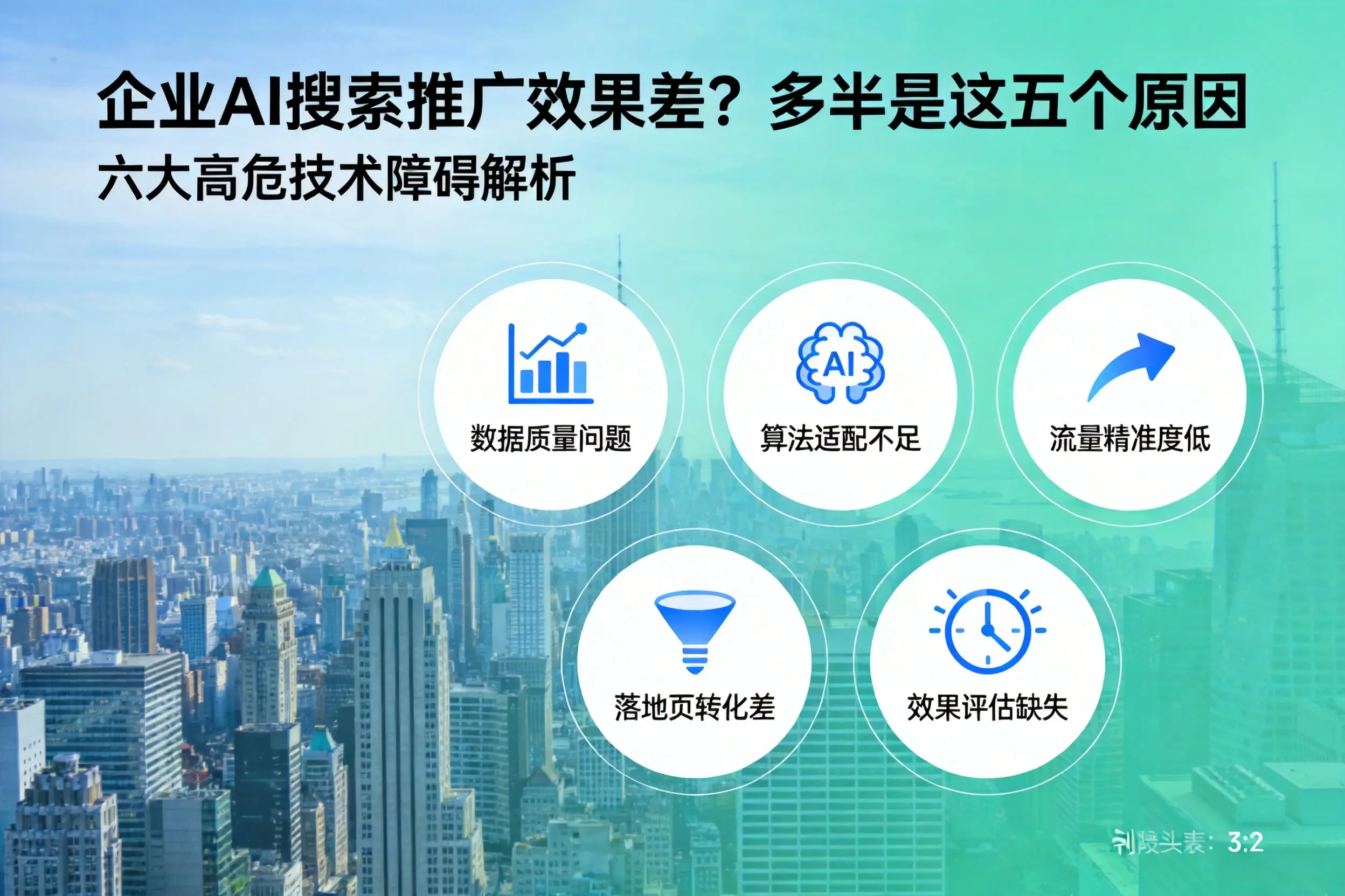 岳阳楼企业AI搜索推广效果差?多半是这五个原因